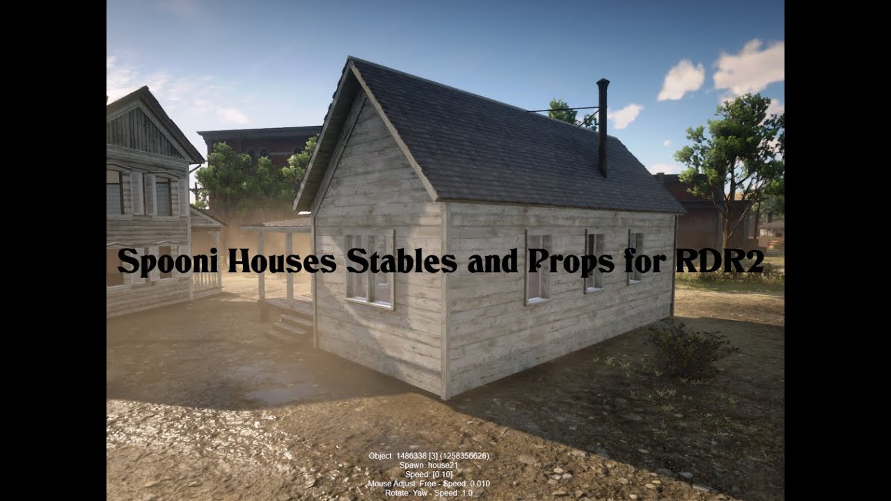 Spooni Houses Stables and Props MLO for RDR2 RedM