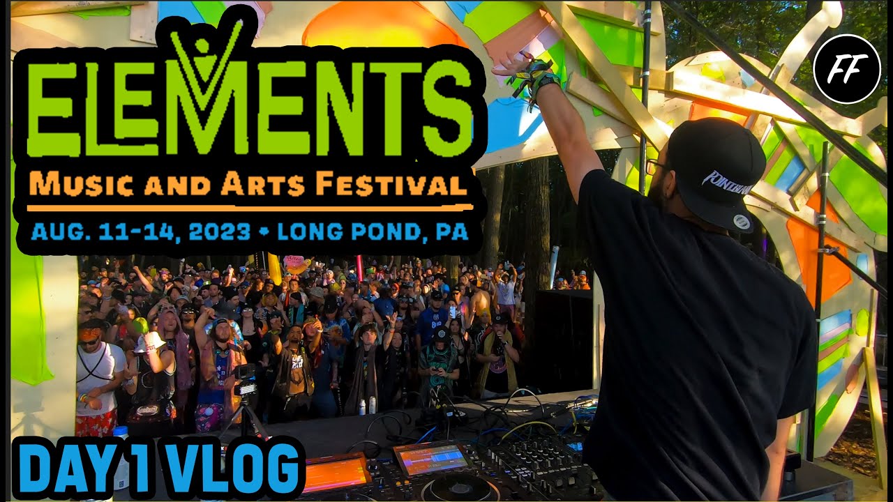 ELEMENTS 2023 DAY 1 VLOG | JOHN SUMMIT WAS AT MY SET! 🤯