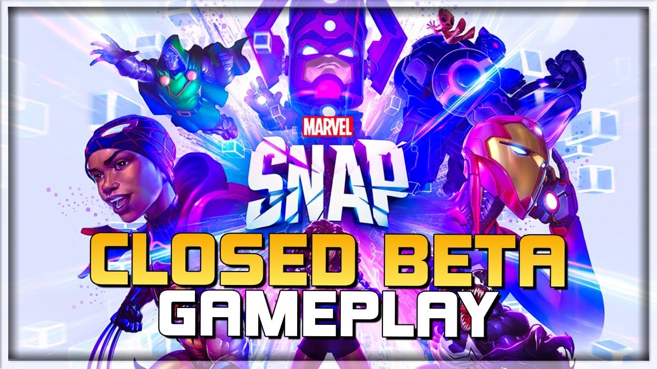 MARVEL SNAP Tutorial Gameplay - Closed Beta CBT - Digital CCG - F2P - Android/iOS/PC
