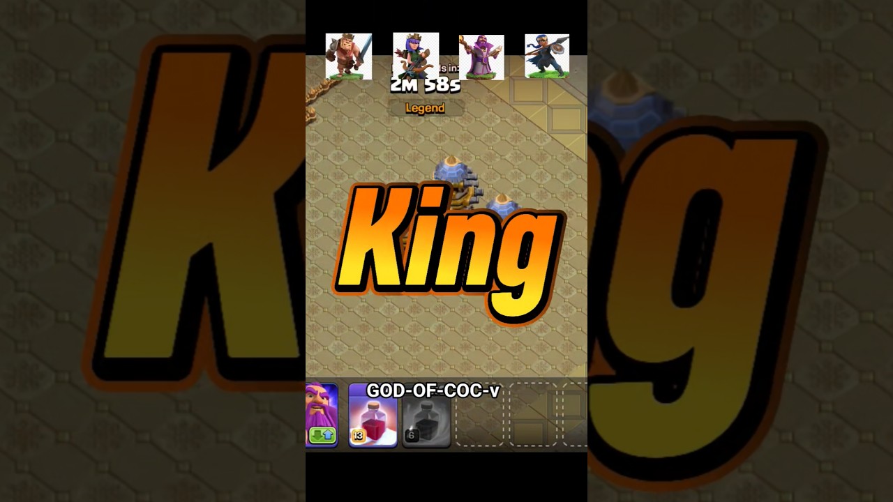 COC Hero Ranking | King vs Queen vs Warden vs Royal Champion