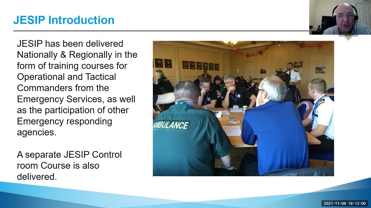 JESIP (Joint Emergency Services Interoperability Principles)