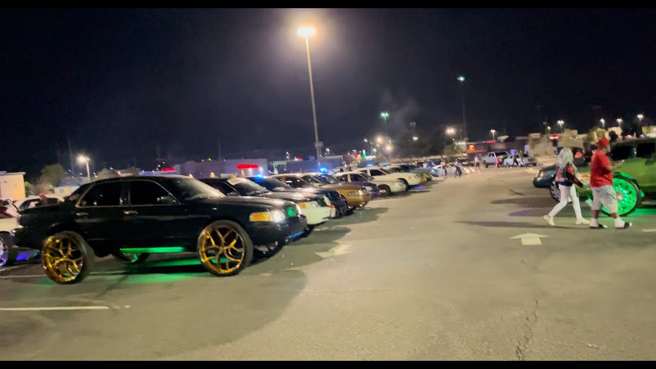 Got new rear tires and went to a big crown vic meet (cops shut it down)