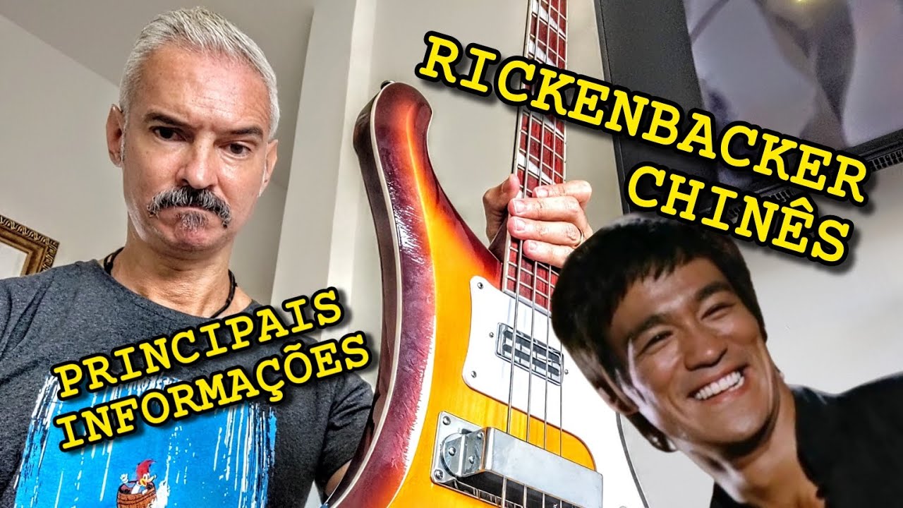 Rickenbacker Chinês - Réplica China #rickenbacker #rickenbackerbass #bass #contrabaixo #music