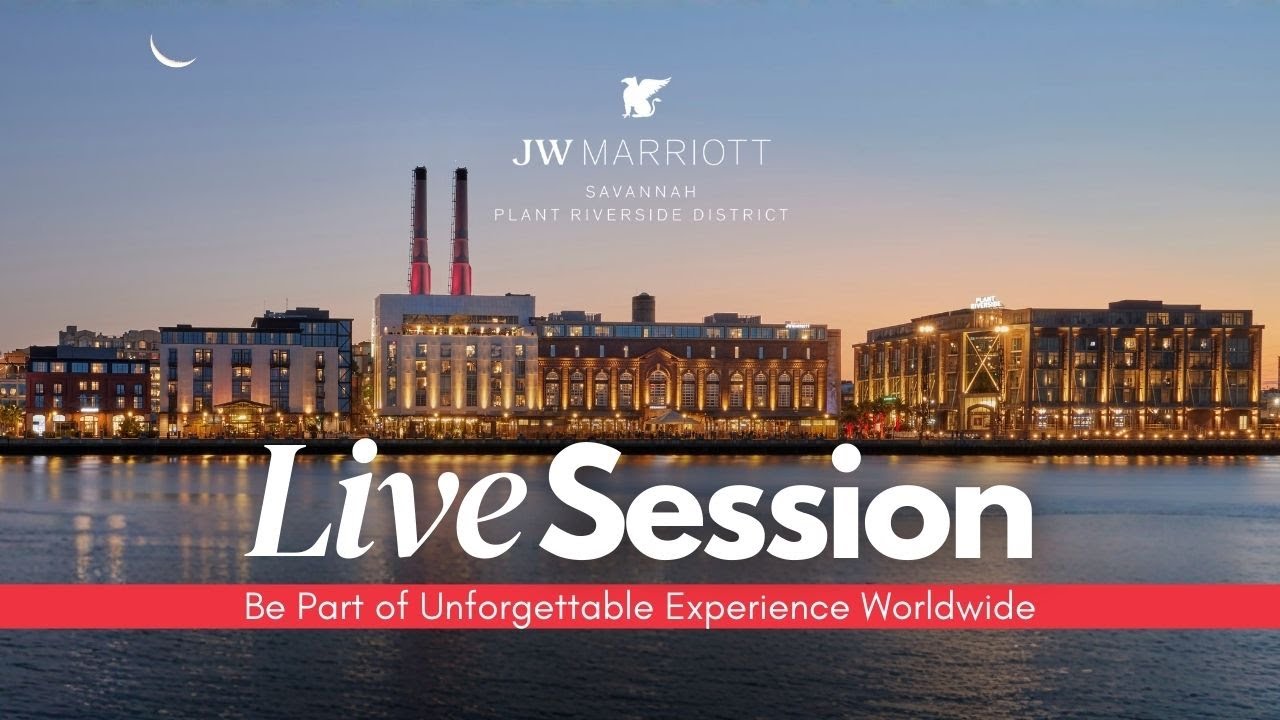 Step Into Savannah: Live Session with JW Marriott