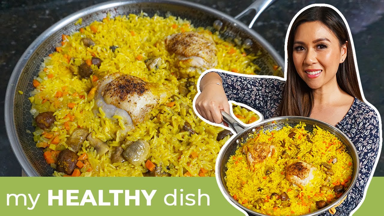One Pan Turmeric Chicken l MyHealthyDish