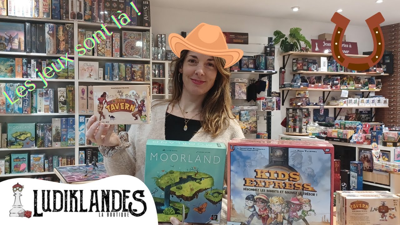 🎲 Les jeux sont là! Kids express, Little Tavern, Moorland, Mind Map Palm Laboratory...