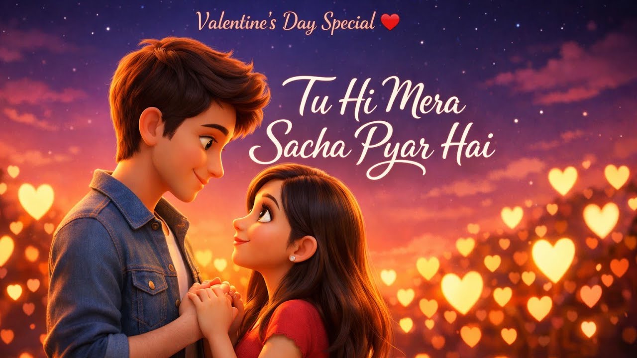 Tu Hi Mera Sacha Pyar Hai ❤️ | Valentine’s Day Special | Romantic Hindi Song