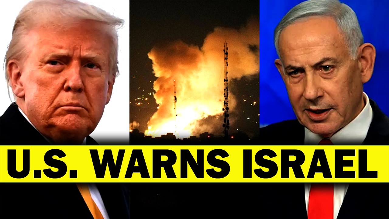 BREAKING | U.S. Issues Shocking Warning to Israel as Iran Sends New War Threats