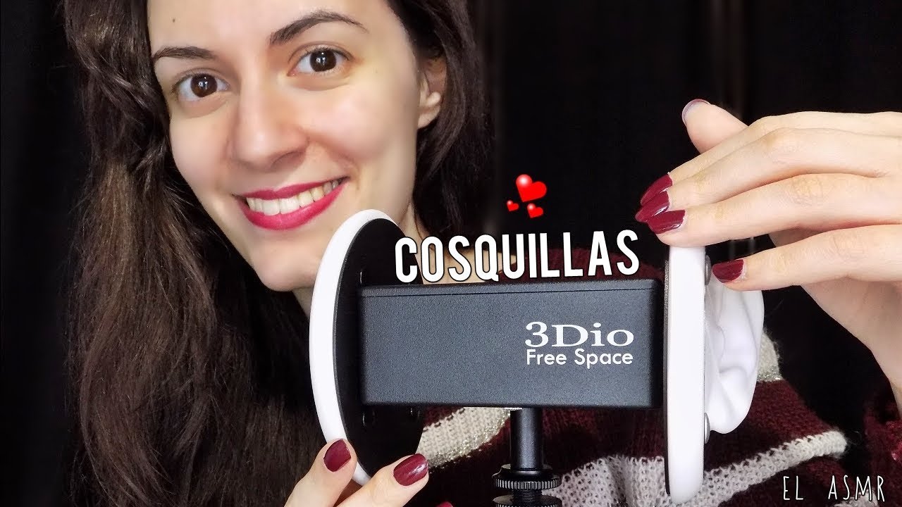 ♡ASMR español♡ COSQUILLAS! Y TUS OIDOS LO SABEN.👂🏻❤️ (Tarareo, Ear cupping, Agua!!)