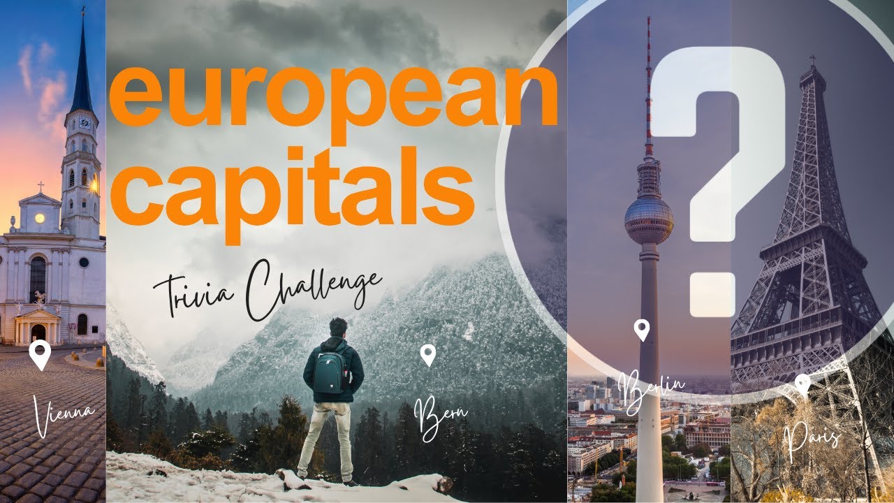 European Capitals Trivia Challenge: Can You Name All 48? #trivia #challenge #capitals #europe