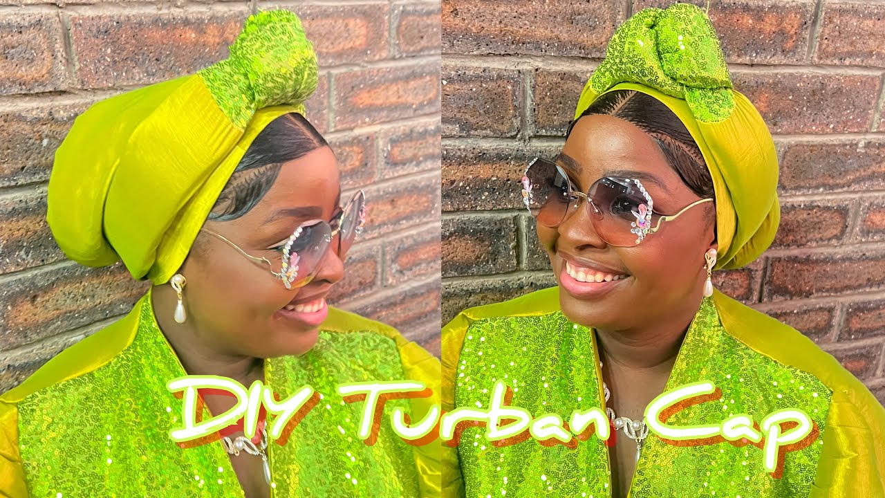 How to Make a Stylish Twist Knot Turban Cap | Easy DIY Headwrap Tutorial