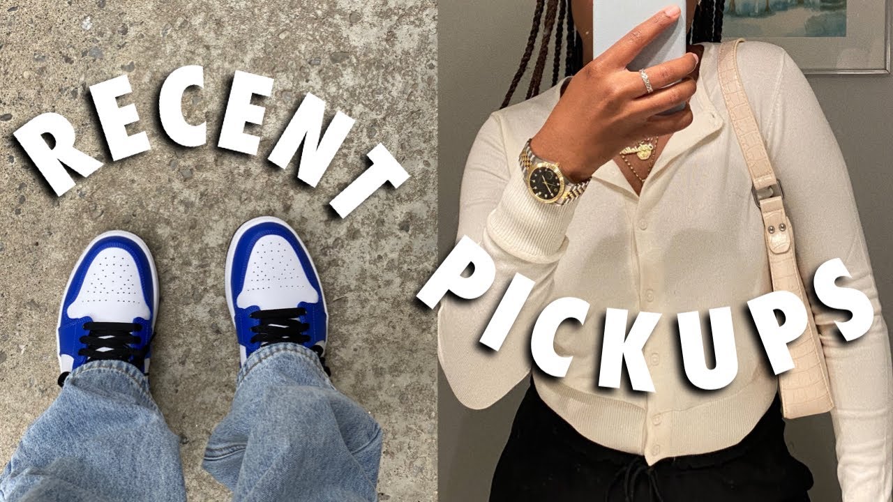 RECENT FASHION PICKUPS AND OCTOBER FAVOURITES | ARITZIA, OVO, DIME, AIR JORDAN 1 LOW GAME ROYAL