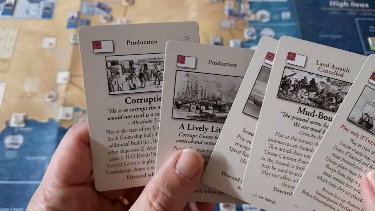 Rebel Raiders on the High Seas - One turn example of play (concluding part)