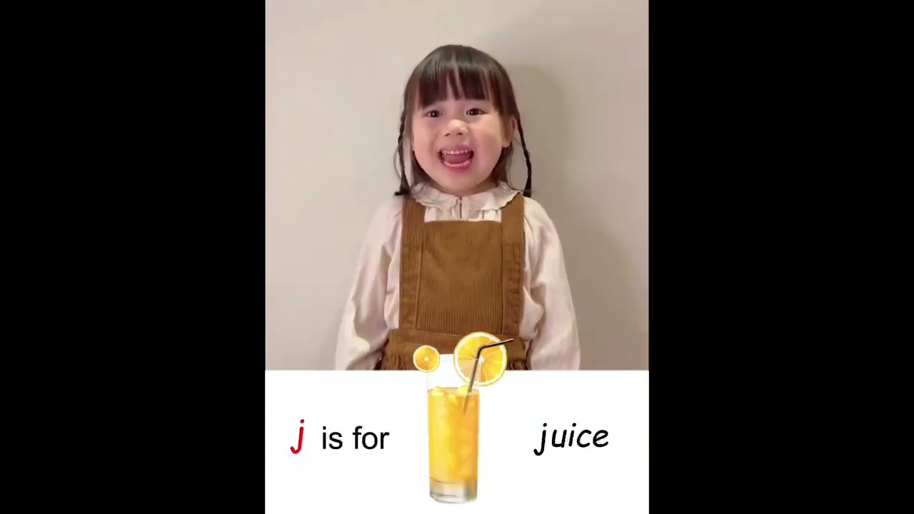 Let's sing this song : Phonics by Cute girl
