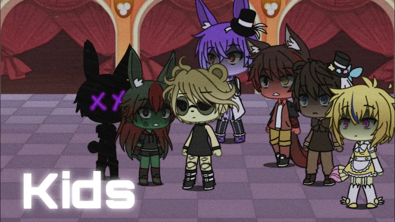 𝙺𝚒𝚍𝚜 | William Afton Turns Into A Kid For 24 Hours Challenge | Part 1 | Demøn Gîrł