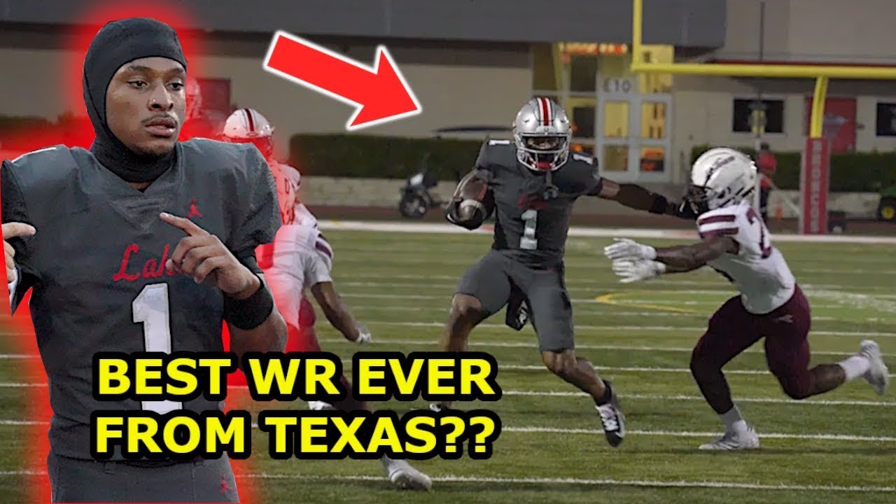 5 STAR MICAH HUDSON GOES OFF FOR 3TD'S!! #14 Lake Belton vs Killeen