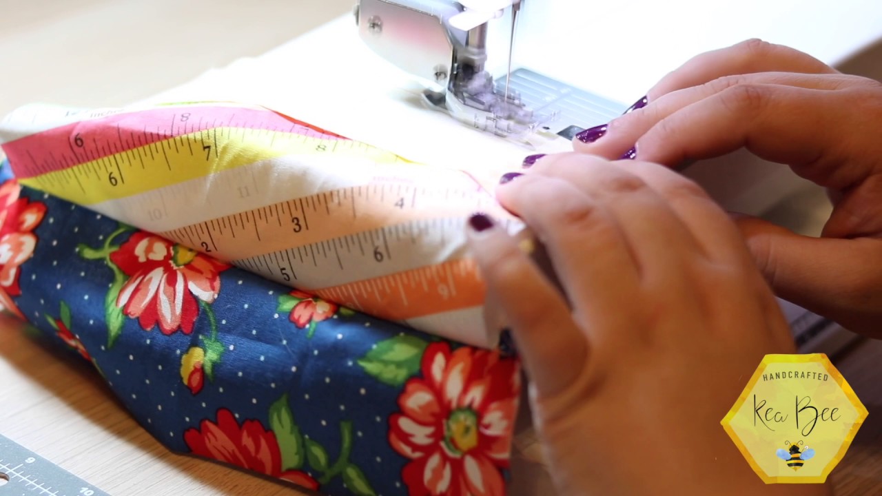 Easy Quilted Zipper Pouch