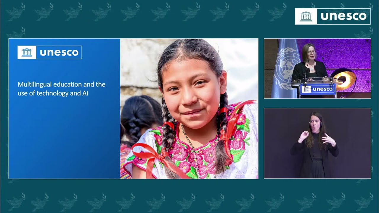 Multilingual education and the use of technology and AI (UNESCO 2025 Clip 3/4)