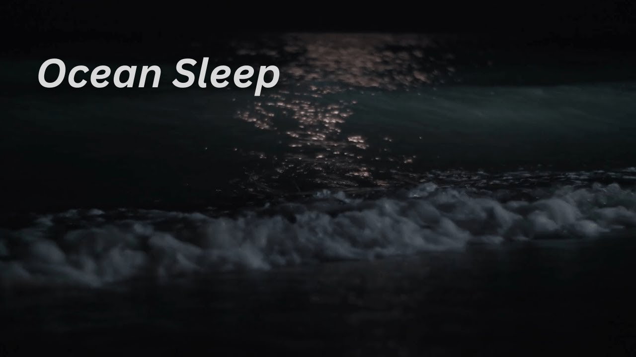 Midnight Tide Sleep – 10 Hours of Soothing Ocean Waves for Deep Sleep