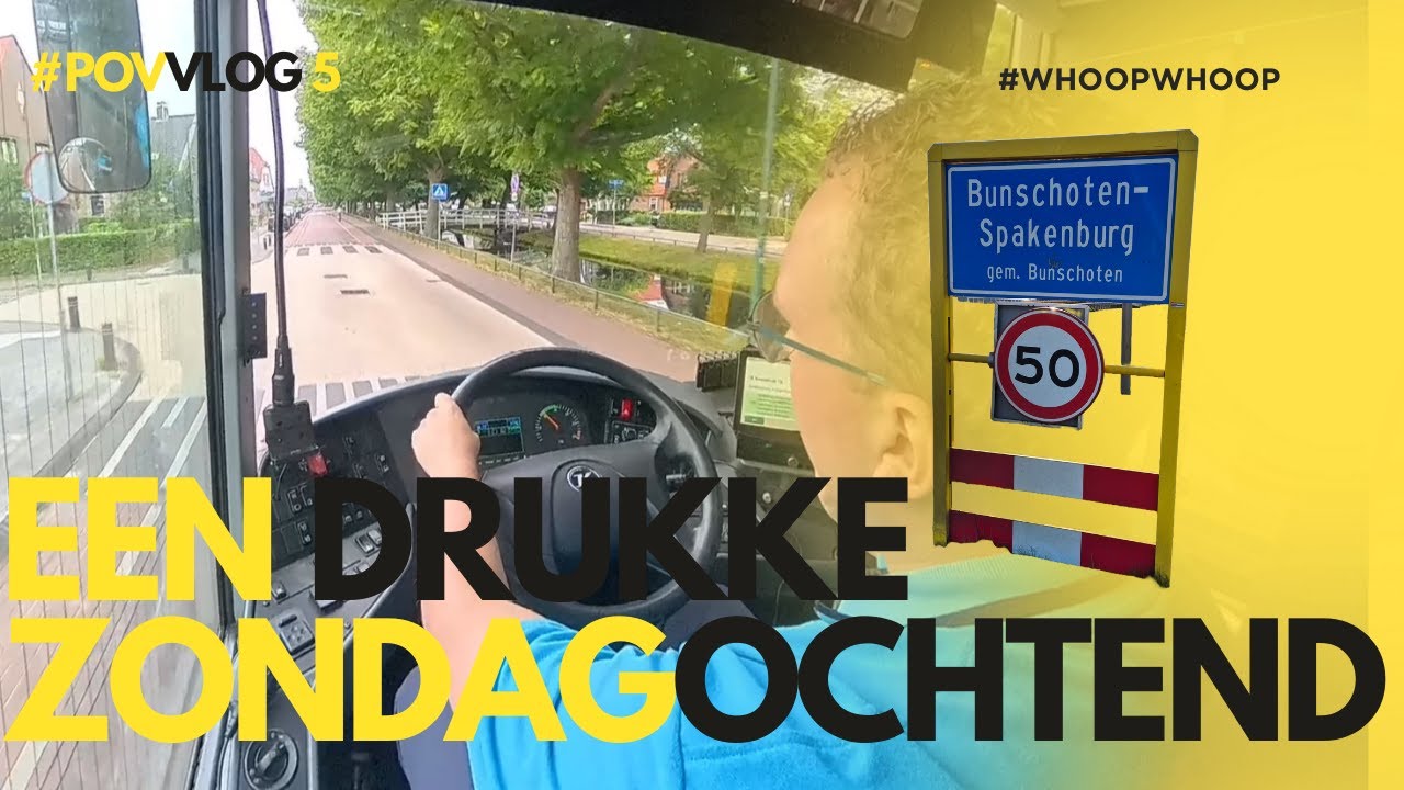 De EERSTE dienst op ZONDAG! | Dit MOET je NIET DOEN in de BUS! 🚌 @VOLGDEBUSCHAUFFEUR #povvlog 5