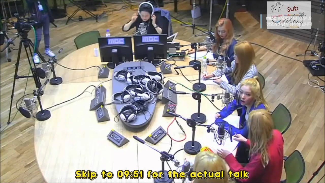 [ENG/1080] 150403 Red Velvet @ Kim Shin Young's Noon Song of Hope - Part 1