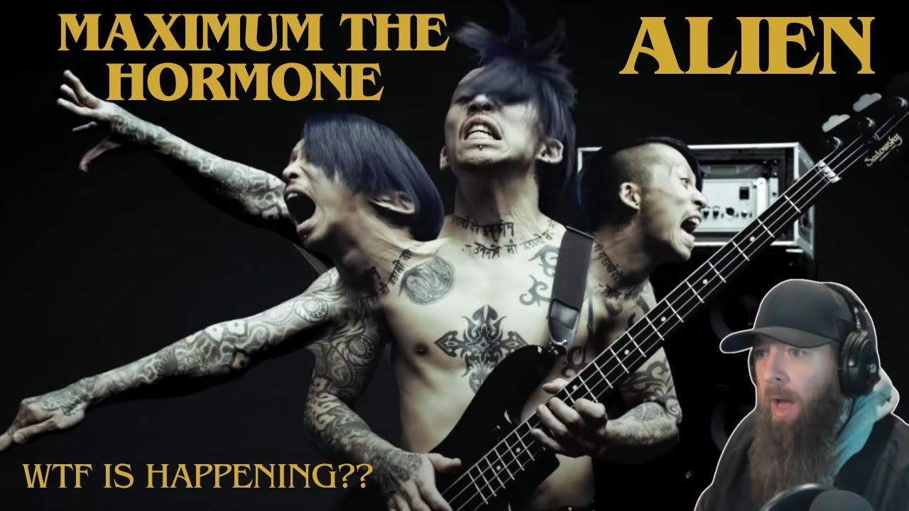 MAXIMUM THE HORMONE 'ALIEN' MUSIC VIDEO REACTION!  THIS IS CRAZY AF!!