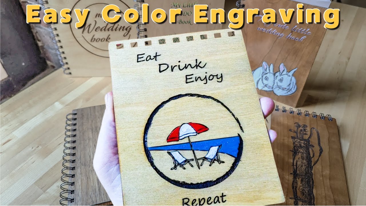 Color Pop Your Laser Wood Projects - It's Easy!