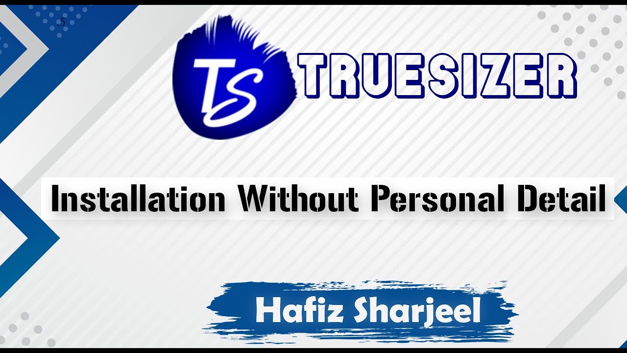 Wilcom E4 TrueSizer | Installation |