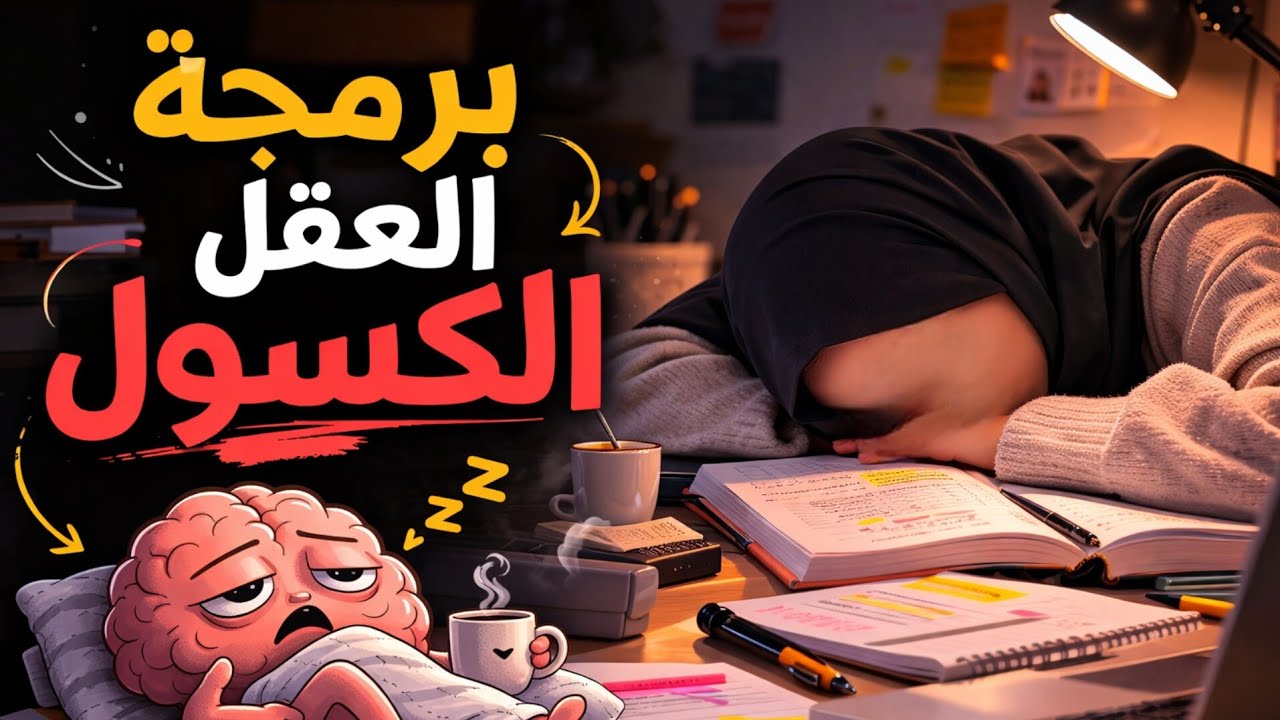 إعادة برمجة العقل الكسول❗️كيف تخرجين من دائرة الكسل نهائيًا | بودكاست منجزات 🎙 
