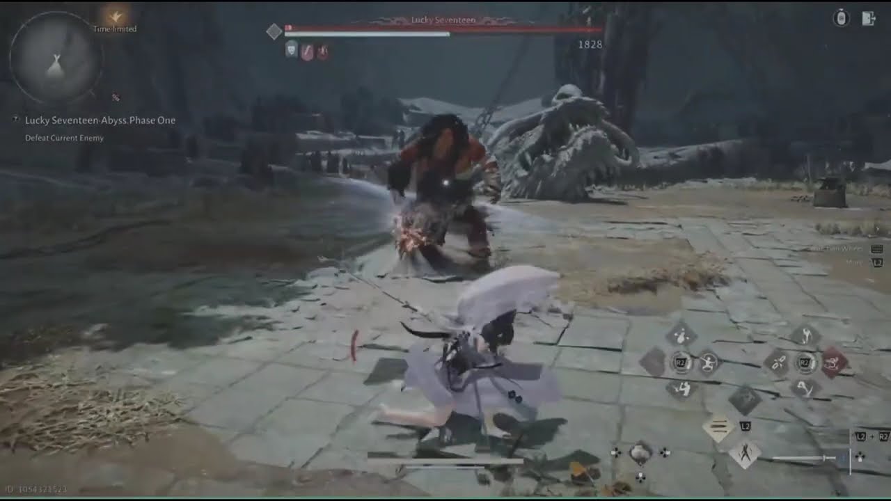 Where Winds Meet Lucky Seventeen Abyss Difficulty no damage