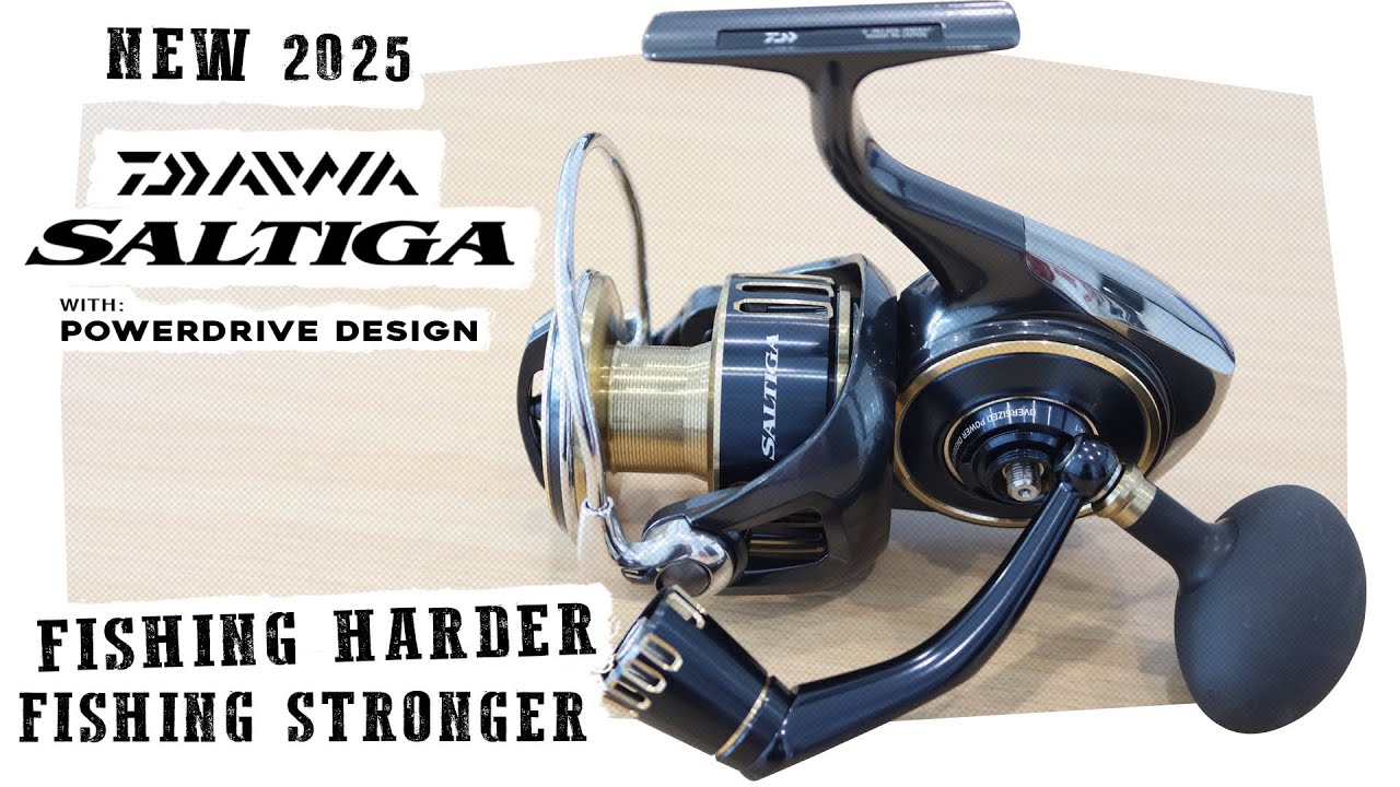 NEW 2025 DAIWA SALTIGA | THE MOST POWERFUL REEL