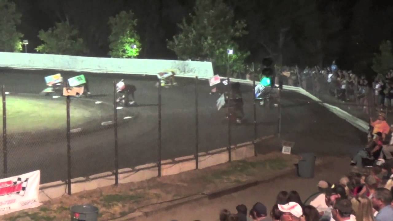 Kyle Larson Cycleland Speedway Open Main Event - June 20, 2015