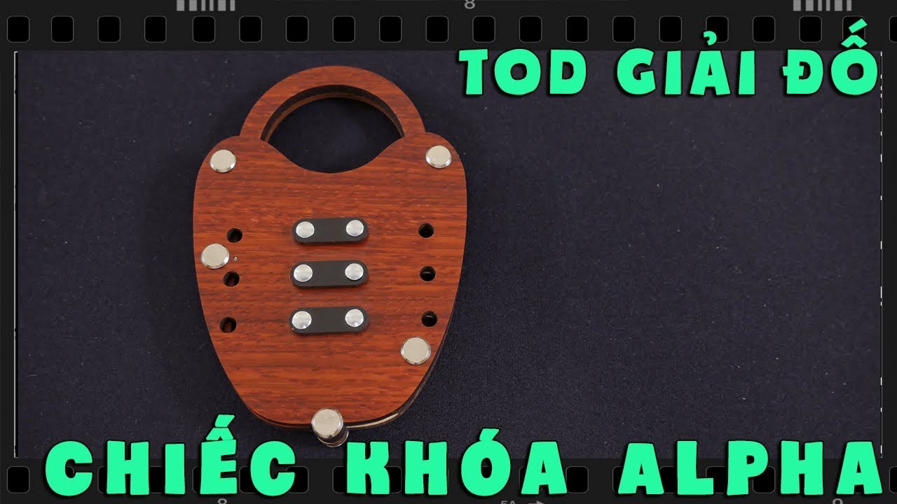 [Puzzle] Chiếc khóa bí ẩn - Alpha Lock