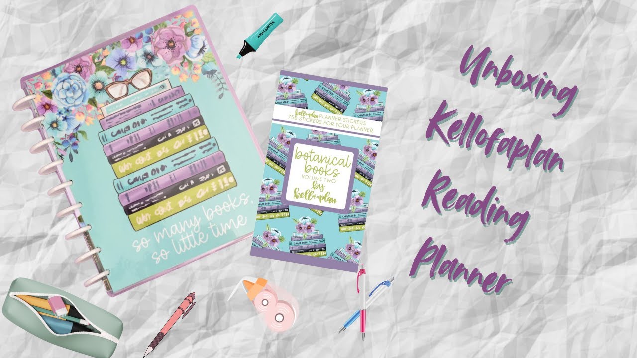 Unboxing the Kellofaplan 2026 Reading Planner