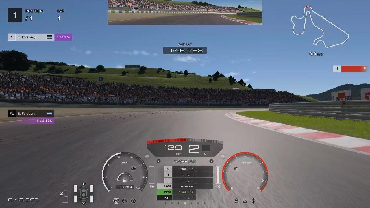GT7 Hotlap - Porsche 992 GT3 R '22 at Autopolis