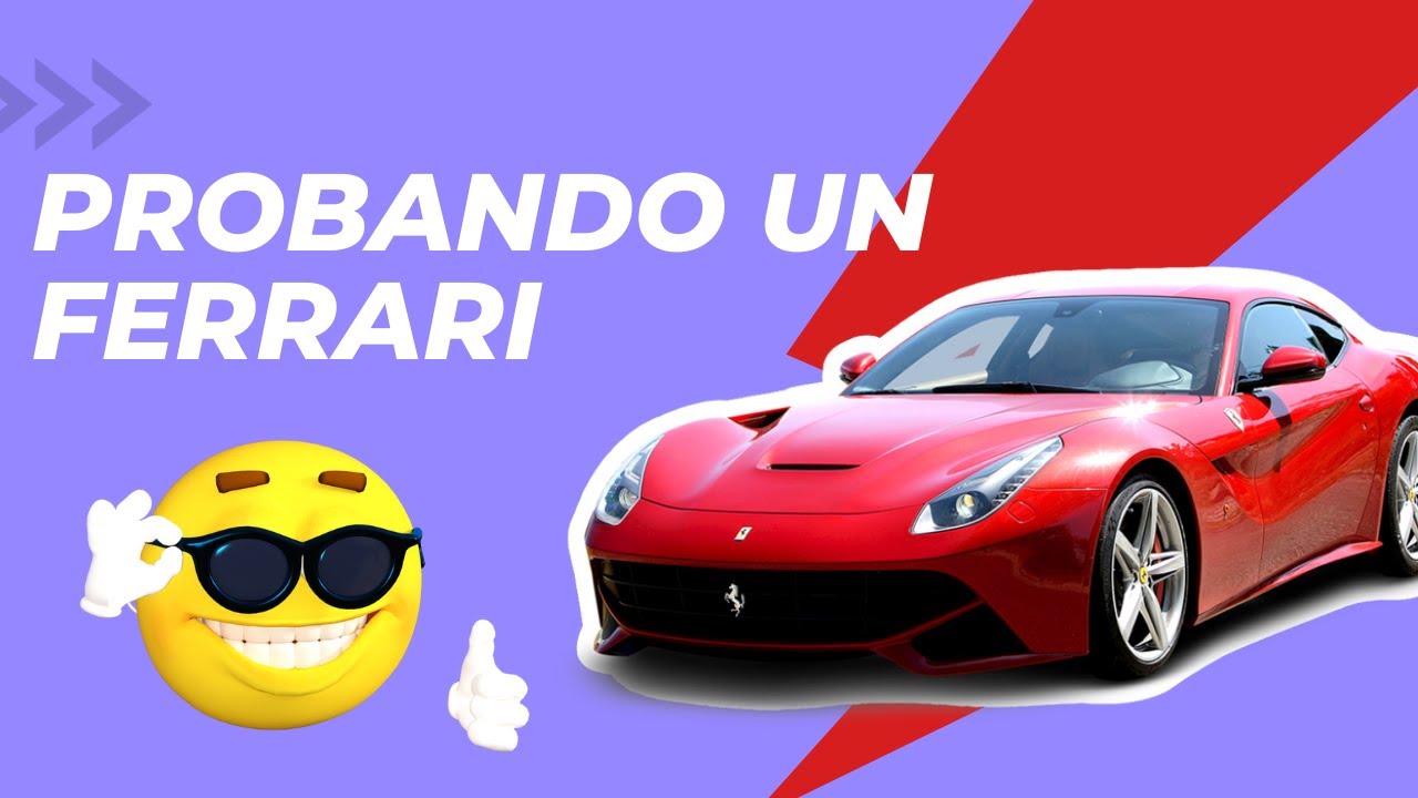 Probando Un #FERRARI 🚗 | Gianni Crocetti | #YoutubeShorts