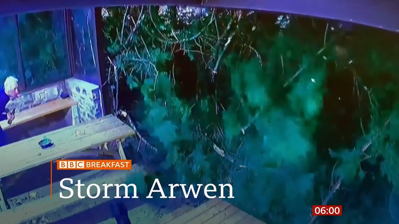Weather events - Storm Arwen wreaks havoc & aftermath (5) (UK) - BBC&Sky - 28 Nov. 2021