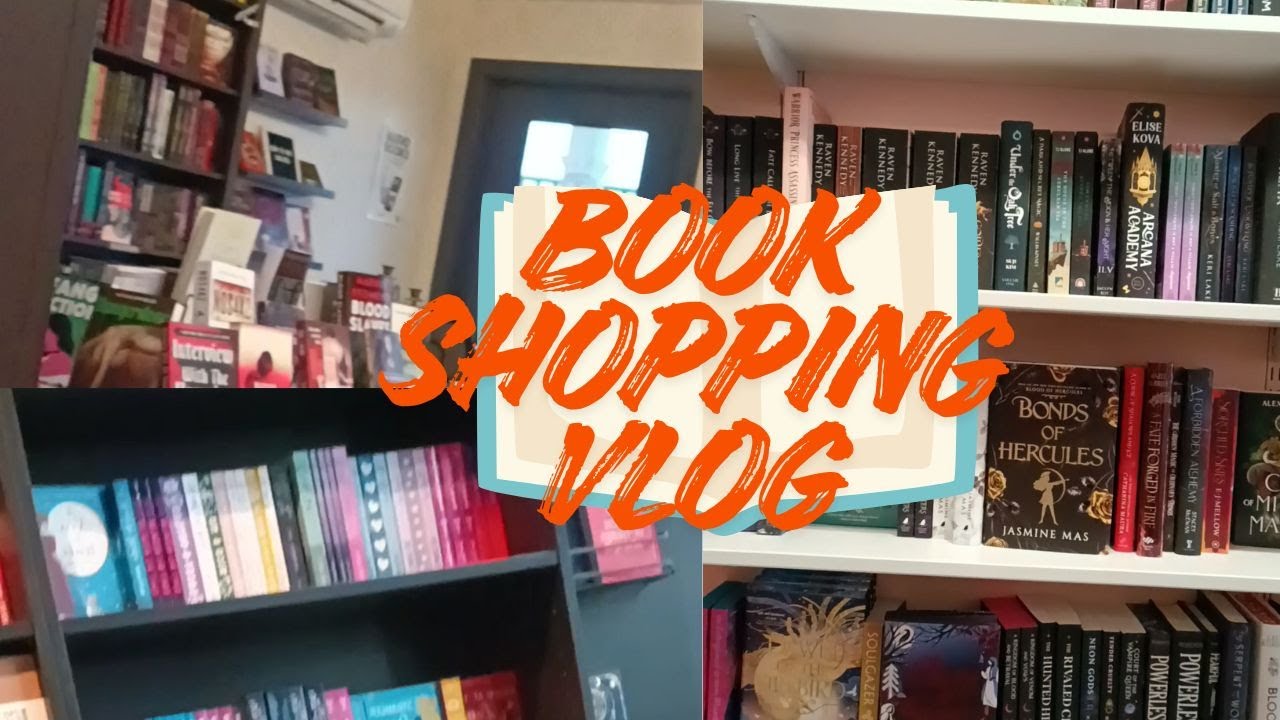 BOOK SHOPPING VLOG