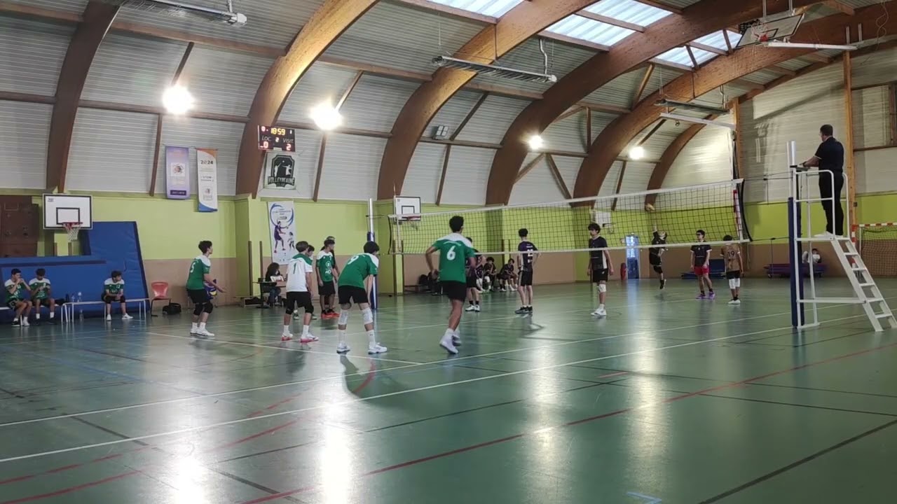 Volleyball M 18 Pré-nat. : Match BEAUNE vs ECO