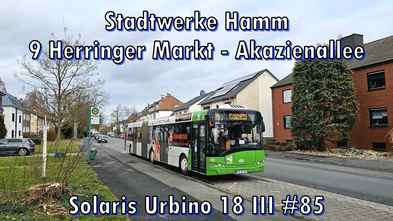Stadtwerke Hamm - Linie 9, Solaris Urbino 18 III #85