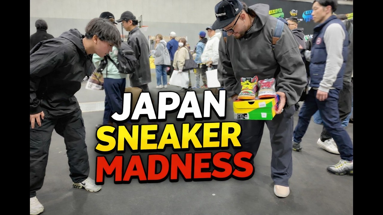 Is Japan&rsquo;s Sneaker Culture Bigger Than America's? Inside Sneakercon Japan! 🇯🇵🔥