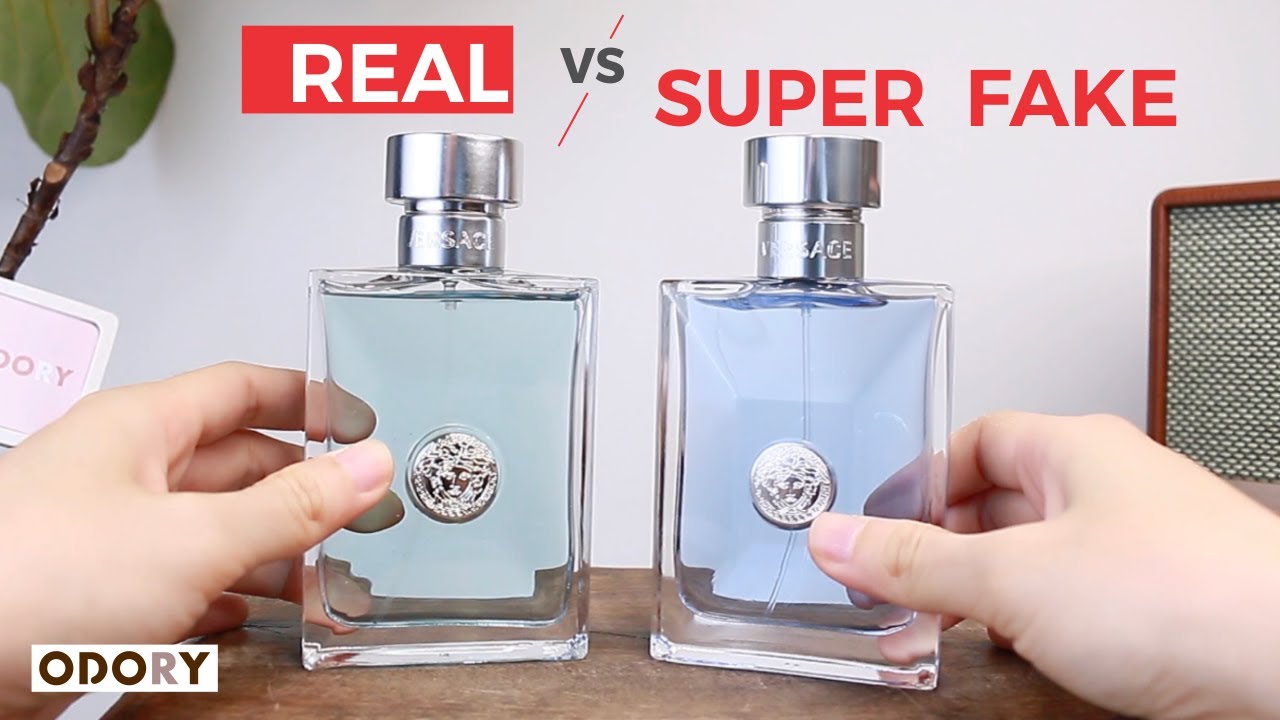 ✅ Real vs Fake VERSACE Pour Homme | Versace pour homme Super Fake!