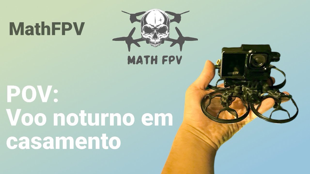 POV Noturno com Drone FPV Cinelog25 em Casamento | Captura Cinemática