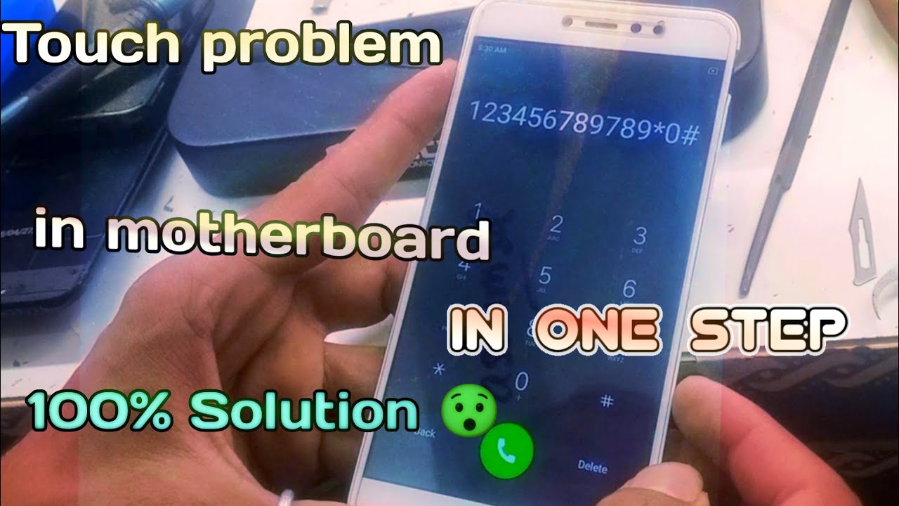 Redmi Y1 Touch not working||      Problem in motherboard.  How to fix?  .....