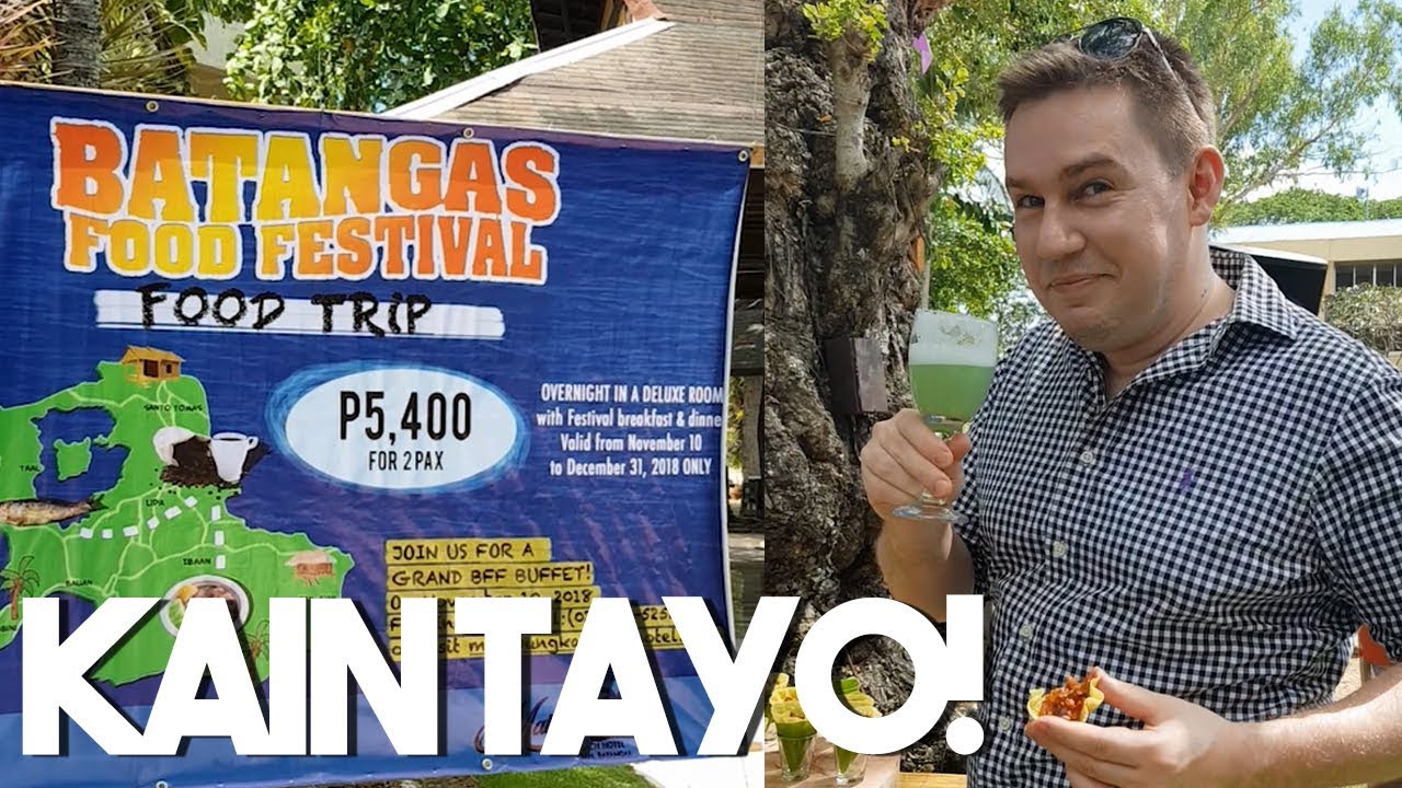 Chris goes to BATANGAS FOOD FESTIVAL 2018