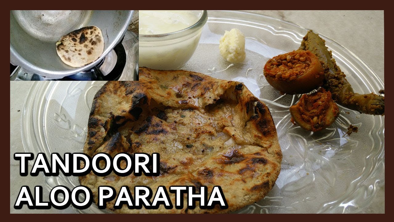 Tandoori Aloo Paratha at home | Dhaba Style Tandoori Aloo Paratha Recipe by Healthy Kadai