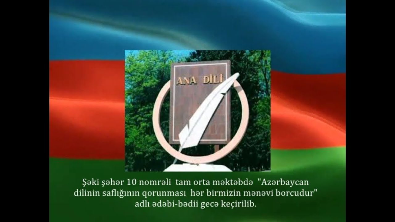 «Dilimizin saflığını qoruyaq»
