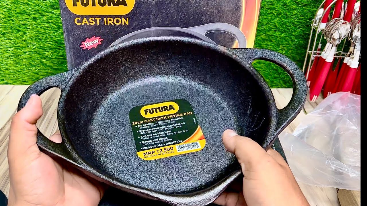 New 🚀Hawkins cast iron Kadai Vs frying pan  review  Castiron cookware