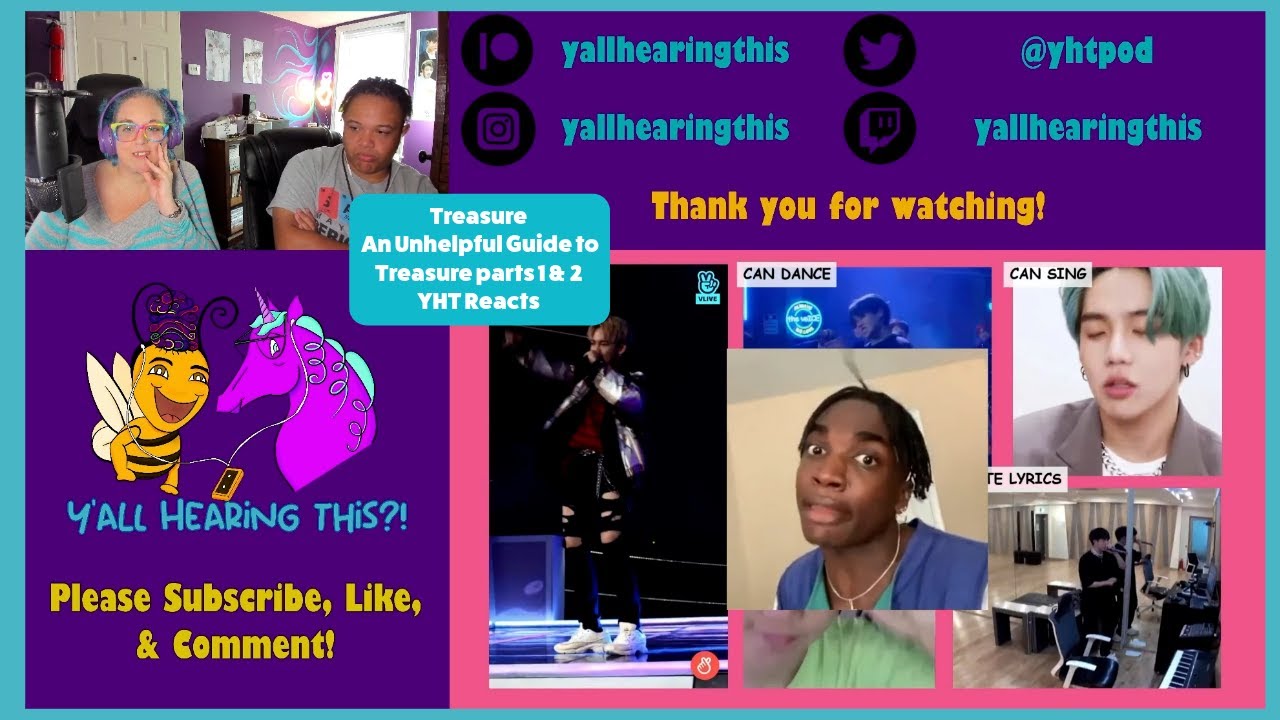 Artist of the Week: Treasure! Unhelpful Guide to Treasure Parts 1 & 2 First Time Reaction