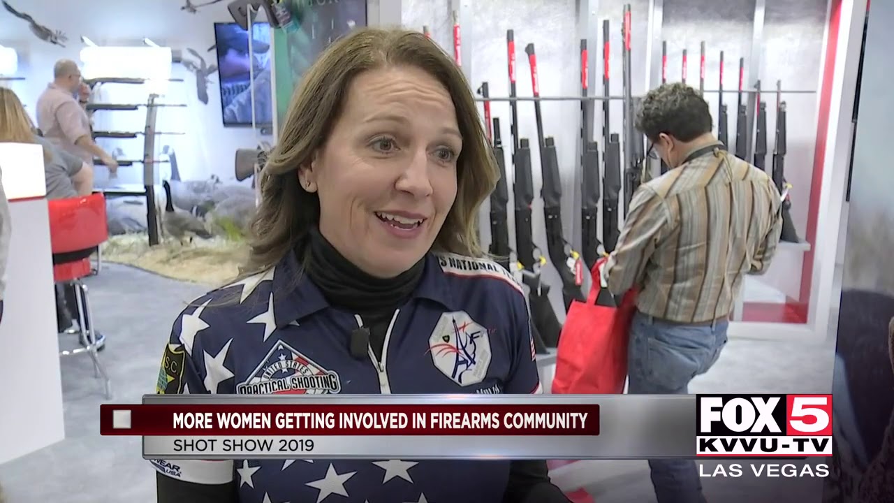 More women involved with firearms community